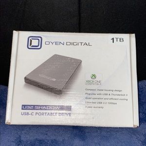 Oyen Digital U32 Shadow 1TB | External Hard Drive